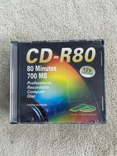 CD-R Blank Recordable Discs in Jewel Case 700 MB 10-pack NEW