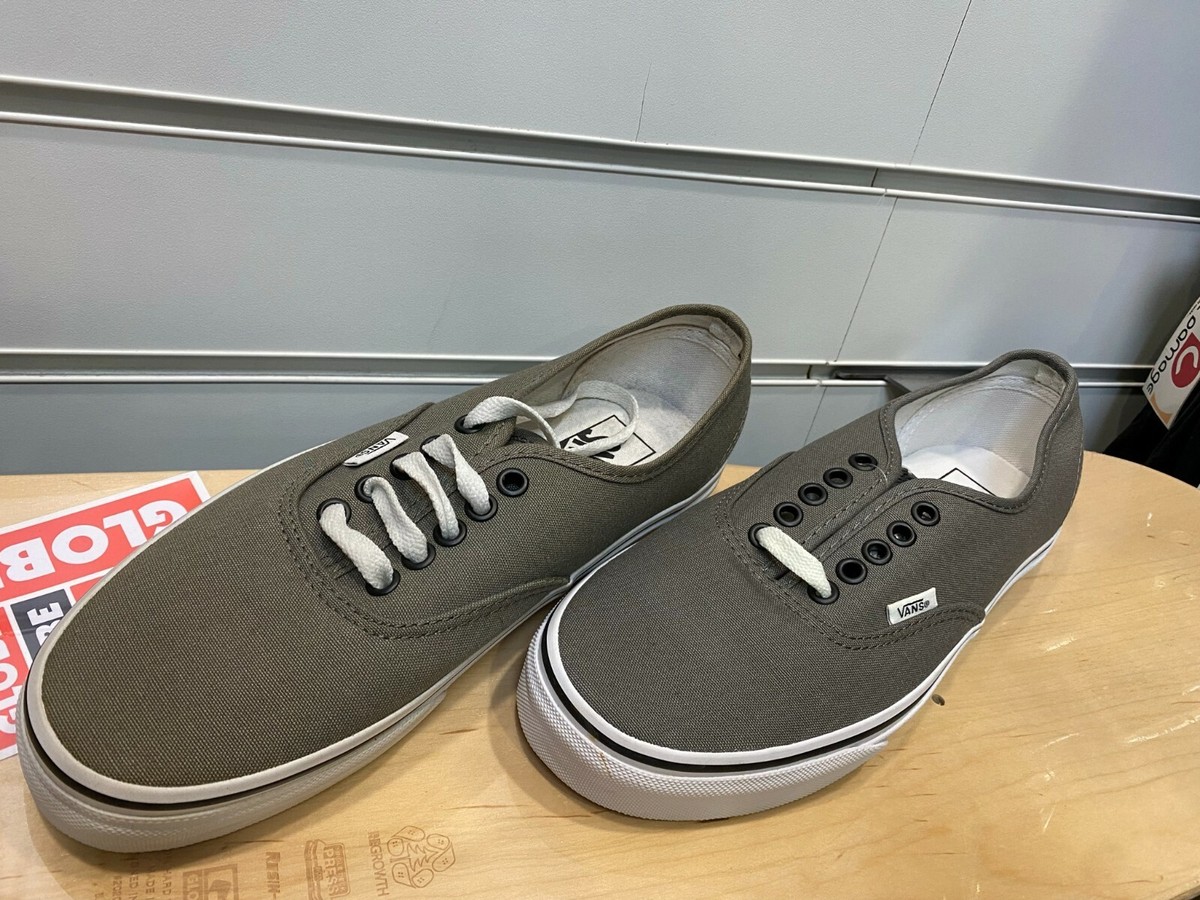 送料込★VANS★トレーナー Authentic VANS AUTHENTIC PEWTER GREY TRAINERS EX DISPLAY UK 6 027 | eBay
