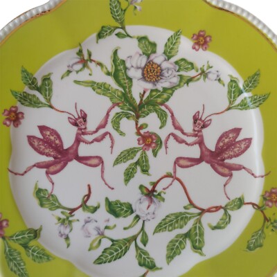 Anthropologie Lou Rota Mother Nature Praying Mantis Dessert Salad