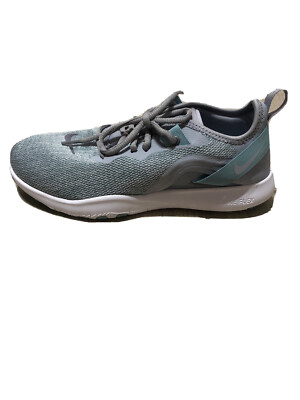 Nike Flex Trainer 9 Pure Platinum Wolf Grey Running Shoes Womens Size 9