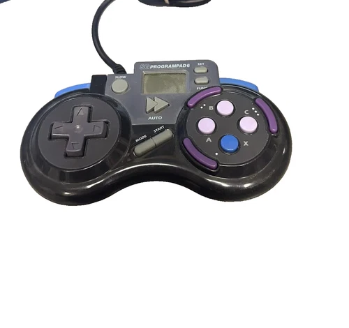 Vintage SG Programpad6 Controller Model SV-443 Sega Genesis Program Pad 6