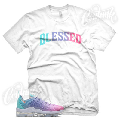 BW BLESSED T Shirt for N Air Vapormax Plus Pastel Psychic Pink Thistle Aurora