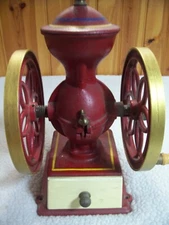Wrightsville Hardware Co. 2 wheel Coffee Grinder. Good Cond. Wrightsville, PA