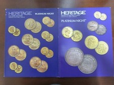 Heritage Auction 2 Catalogs from 2020 from U S Coin/World & Ancient Coins