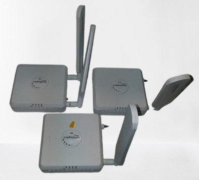 3x Cradlepoint CBA850 CAT6 4G LTE Mobile Broadband Router NO AC ADAPTER CABLES