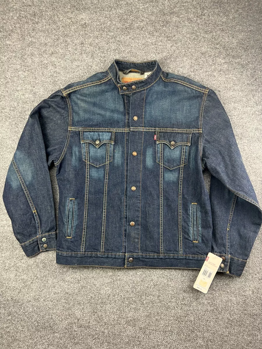 Levi's 70550-0496 Easy Rider Trucker Jacket Men's XL Blue Denim Red Tab NWT