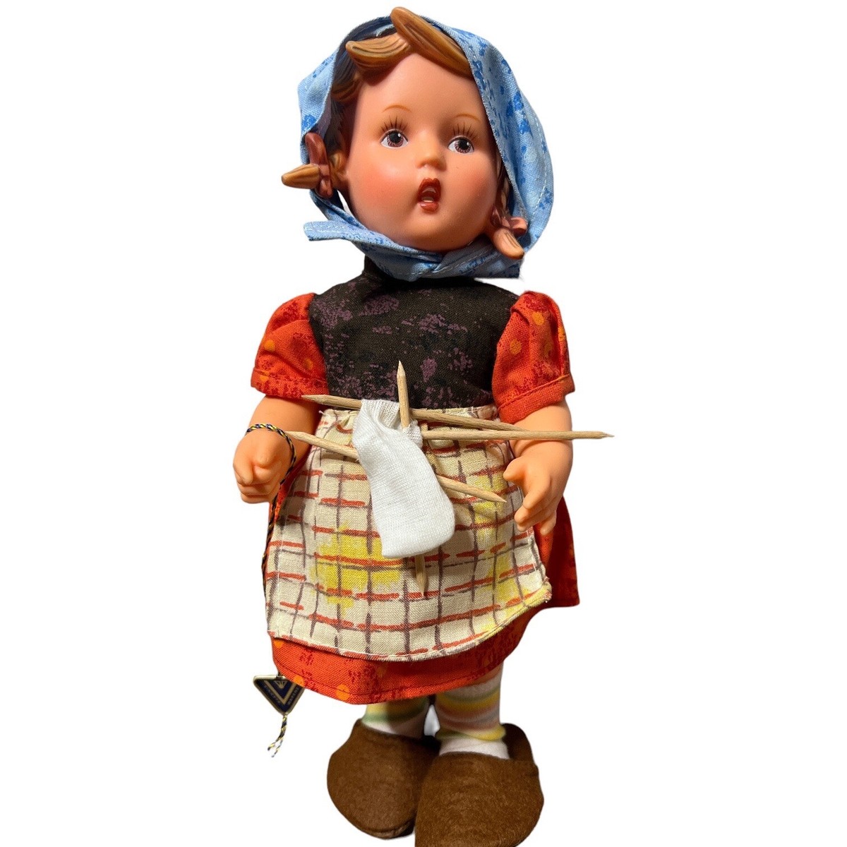 HUMMELWERK SPIELWAREN by GOEBEL made in WEST GERMANY GIRL HUMMELWERK SPIELWAREN by GOEBEL made in WEST GERMANY GIRL