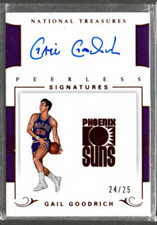 2017-18 National Treasures Peerless Signatures Bronze #9 Gail Goodrich Auto /25