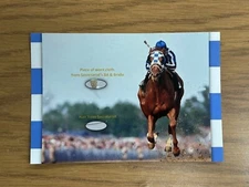 Secretariat Hair Strand & Worn Used Relic Horse Mane Kentucky Derby Racehorse