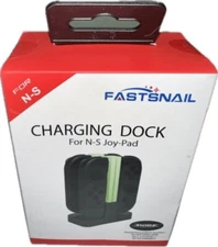 Fastsnail Charging Dock for NS Joy-Pad w/ Charging Cable & Type C Adapter Port