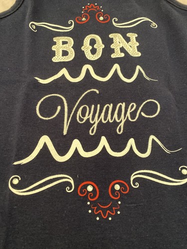 Neu mit Etikett Gymboree Mädchen-Tanktop marineblau Bon Voyage Pailletten Größe 6 Ozean maritim - Bild 2 von 2