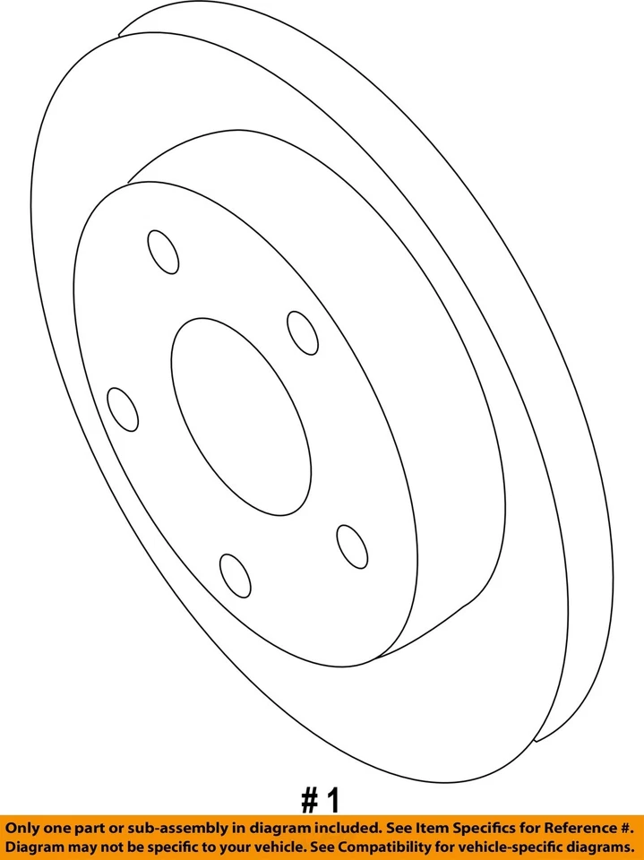 Freio traseiro GM OEM-ROTOR 20792027 - Imagem 2 de 2