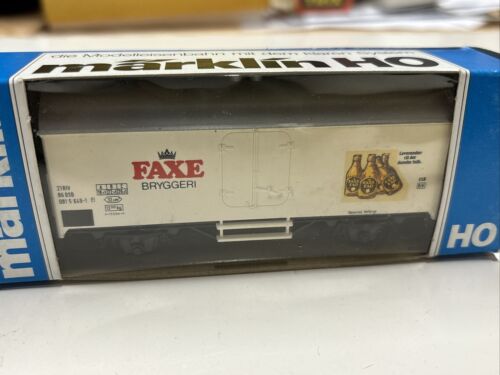 Märklin Marklin 4566 HO Scale Beer Car - Faxe Bryggeri New Other - Picture 2 of 11