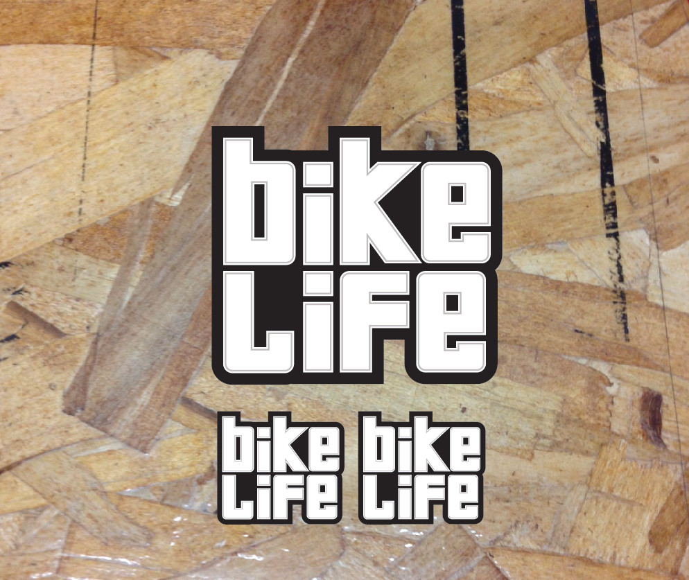 Bike Life Decal Sticker Pack Mtb Mtn Biker DH XC BMX Road CX GTA 3 for 1 
