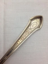 Durgin Essex Engraved 1911 Sterling Silver Teaspoon(s) C Mono Detroit Rolshoven