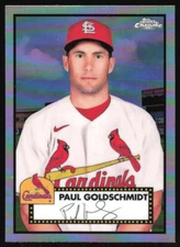 2021 Topps Chrome Platinum Anniversary Paul Goldschmidt #209 Refractor Cardinals