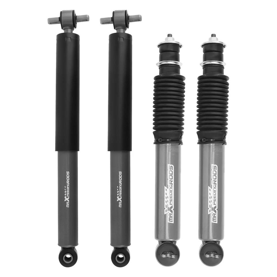 Front 2- 5" Rear 3-6" Drop Lowering Shocks for Chevy S10/GMC Sonoma 82-04 - Image 2 of 4
