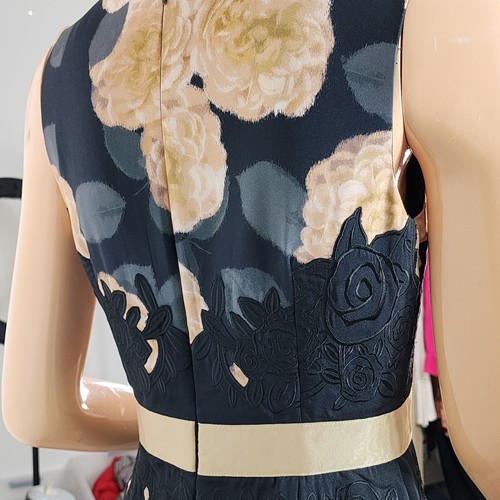 ALANNAH HILL Silk Dress Size 8 RRP$389 Sleeveless Sheath Party Wedding Occasion - Picture 8 of 12