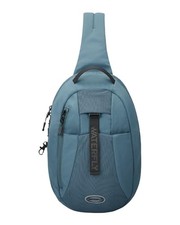 Small Crossbody Sling Backpack: RFID Blocking Anti Theft Sling Bag Travel Blue
