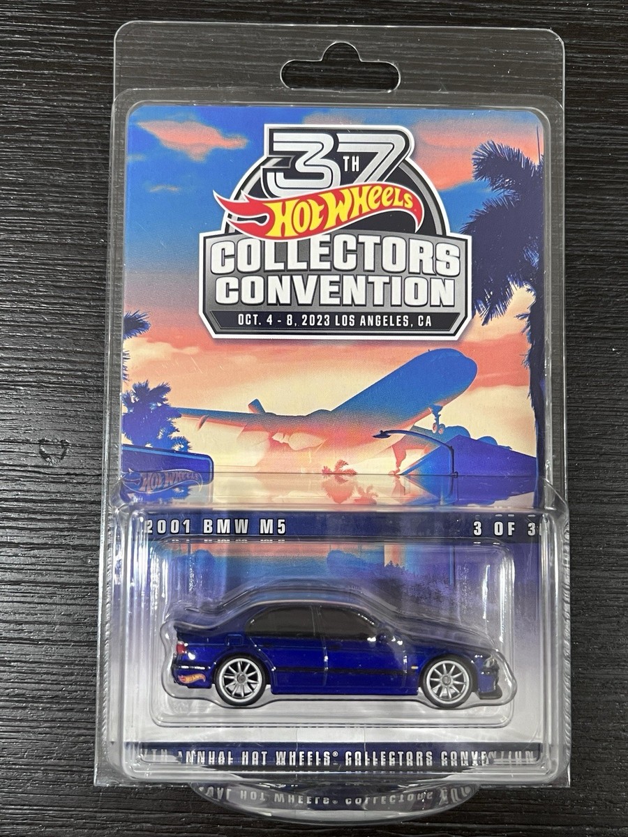Hot Wheels 37th Collectors Convention Finale Car 2001 BMW M5 Blue