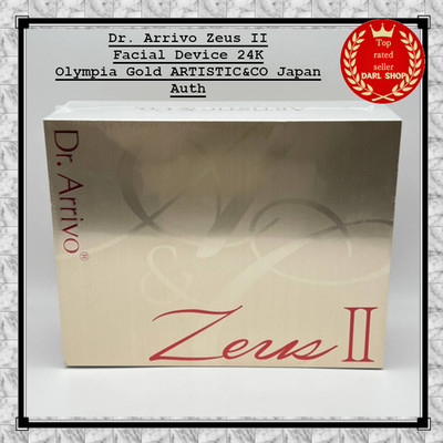 Dr. Arrivo Zeus II Gesichtsgerät 24K Olympia Gold ARTISTIC&CO Japan Auth