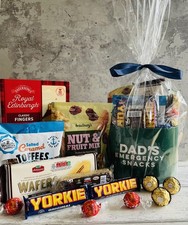 Fathers Day Gift Hamper Set For Dad Treats & Snacks Present Chocolate Shortbread