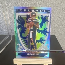 Panini 2025 Rookies & Stars Crusade Silver Jalen Milroe Seahawks #13 Rookie