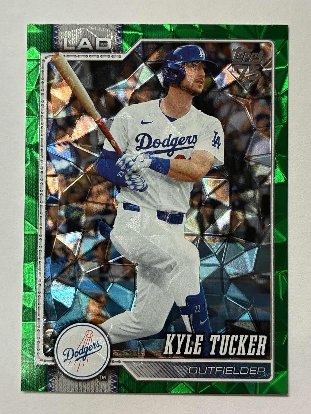 2026 Topps Series 2 Kyle Tucker Green Diamante Foil 12/99 368 LA Dodgers #/99 SP