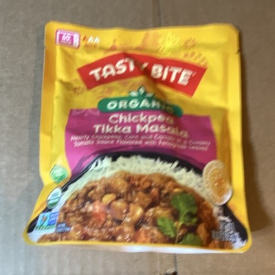 Tasty Bite Organic Chickpea Tikka Masala Ready Meal Kit Serves 2 EcoCert