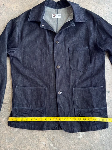 Tellason Palmer Denim Jacket - L - USA - 14.75oz Cone Mills White Oak - Rare image 12