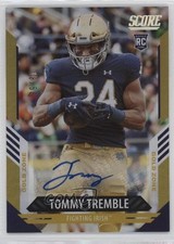2021 Score Rookies Gold Zone Signatures 18/50 Tommy Tremble #377 Auto 4r7