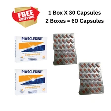2 X 30C Piascledine 300mg Capsules Anti rheumatic Osteoarthritis Joint Pains New