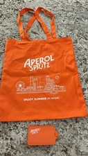 New, Collectible APEROL SPRITZ Travel Set with Carry-all Tote & Luggage Tag