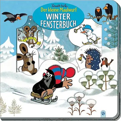 Trötsch Der kleine Maulwurf Winter-Fensterbuch