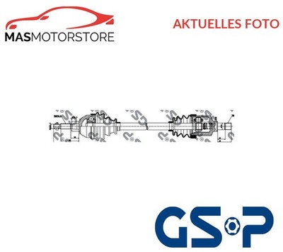 ANTRIEBSWELLE GELENKWELLE RECHT LINKS GSP 250005 P NEU OE QUALITÄT
