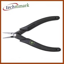 Xuron 450SAS Tweezer Nose Plier with Serrated Jaw ESD Safe Hand Grips