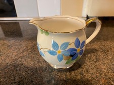 Roslyn China handpainted vintage floral milk jug/ creamer