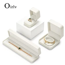 Oirlv Jewelry Box Jewelry Organizer Ring Earrings Necklace Pendant Bracelet Stor