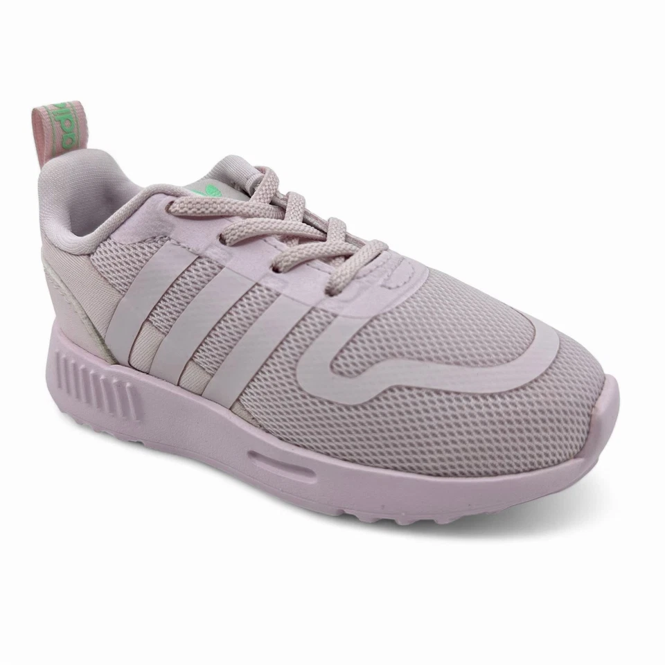 Zapatilla deportiva Adidas Multix EL rosa claro para niñas pequeñas talla 7 Foto 2 de 4