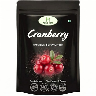 Cranberry Fruit Powder Original Indian Herb 100% Natural & Pure Juice