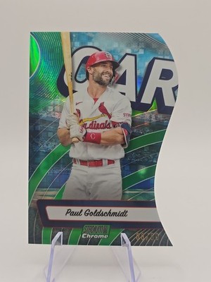 2024 Topps Stadium Club - Triumvirates Paul Goldschmidt #TRI-19 Green /50