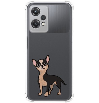 Hülle Silikon Stoßfest für Oneplus Nord CE 2 Lite 5G Design Hunde 05 Zeichnung