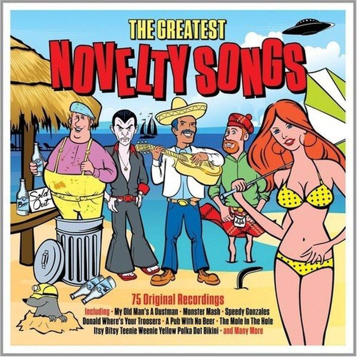 Various Artists / The Greatest Novelty Songs (3 CD) *NEW CD*