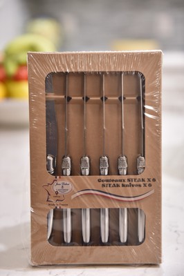 Laguiole Jean Dubost 6Pc.  Steak Knife Set NEW !!