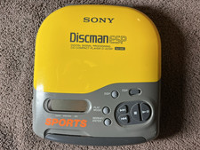 Rare 1993 Sony Discman D-421SP Vintage Sports CD Player  PARTS OR DISPLAY