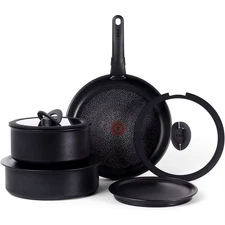 Ingenio Expertise Non Stick Cookware Set 8 Piece, Induction, Oven Broiler Safe 5