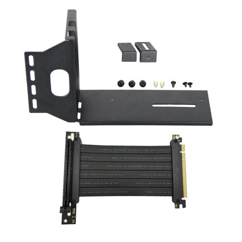 Vertikaler GPU Stand Bild Karten Halter mit PCI Express VerläNgerungs Kabel3108