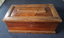 Vintage wooden jewellery or stationary box