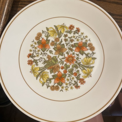 Set of 5 Vintage 1970's Corelle Indian Summer Luncheon Plates 8.5” Retired - Picture 7 of 9