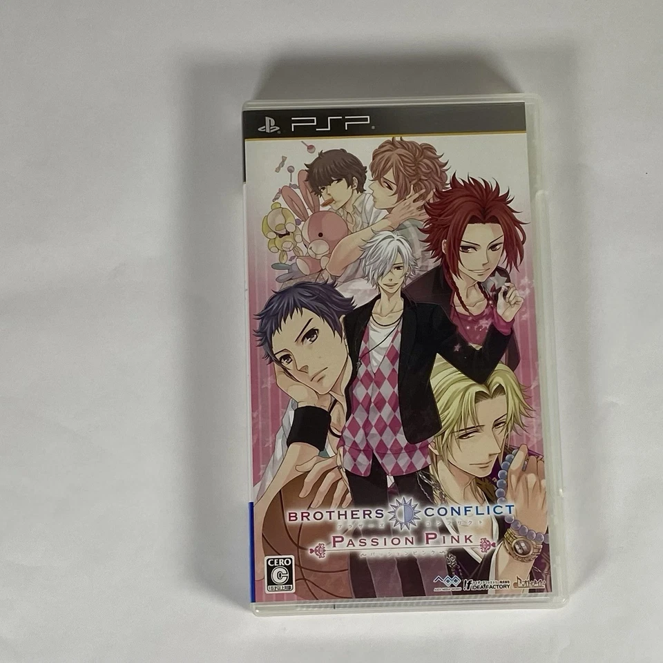 lot3 PSP Brothers Conflict : Passion Pink , Briliant Blue & Amnesis Later -Japan - Image 4 of 4